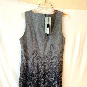 Talbots dress.Size 16P.Sleeveless.Round neck line.tag on. Black lining.